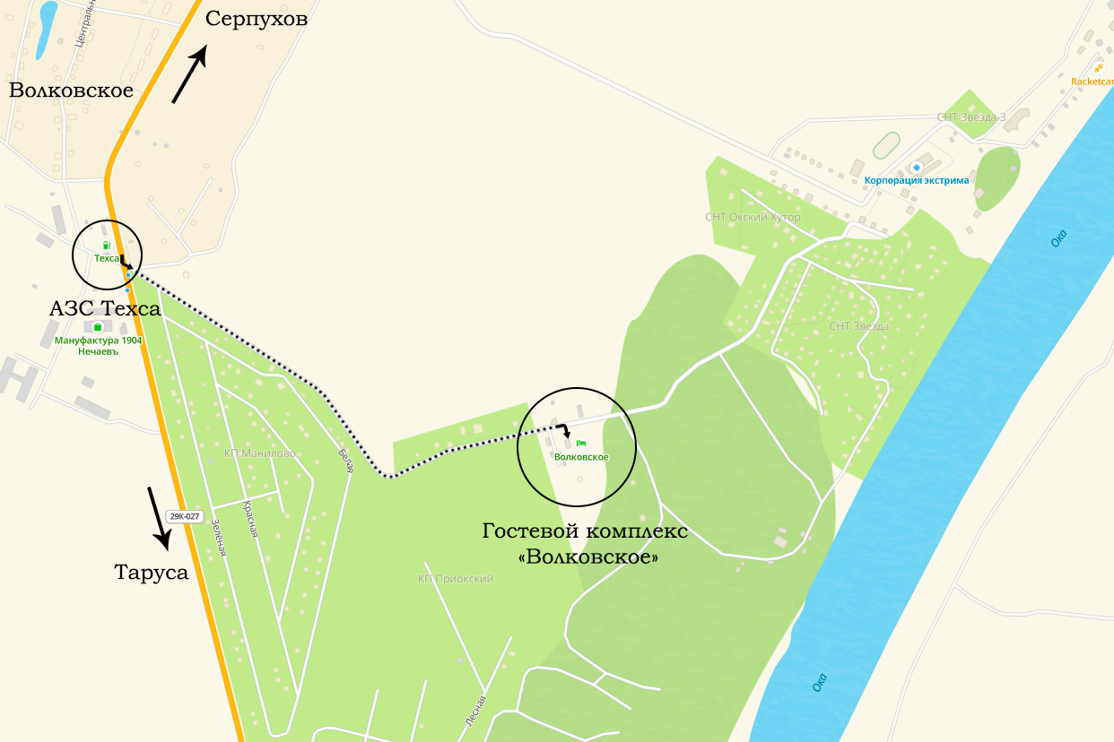 Схема проезда